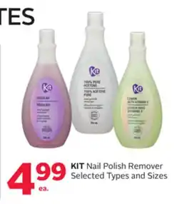 Rexall KIT Nail Polish Remover offer