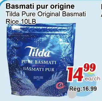 Marche C&T Tilda Pure Original Basmati Rice 10LB offer