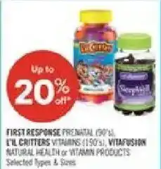 Shoppers Drug Mart First Response prenatal offer