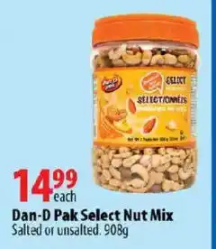 London Drugs Dan-D Pak Select Nut Mix offer