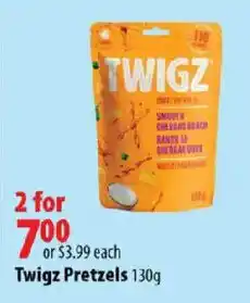 London Drugs Twigz Pretzels offer