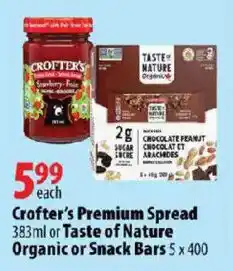 London Drugs Crofter's Premium Spread offer