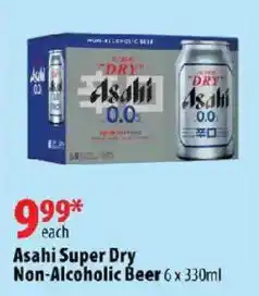 London Drugs Asahi Super Dry Non-Alcoholic Beer offer