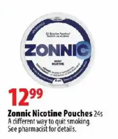 London Drugs Zonnic Nicotine Pouches offer