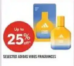 Shoppers Drug Mart Selected adidas vibes fragrances offer