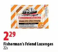 London Drugs Fisherman's Friend Lozenges offer
