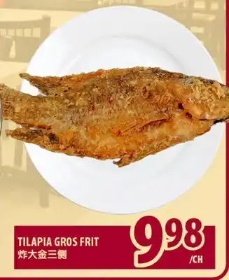Marché Lian Tai TILAPIA GROS FRIT offer
