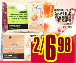 Marché Lian Tai ŒUFS Cuits DE CANARD SALES offer
