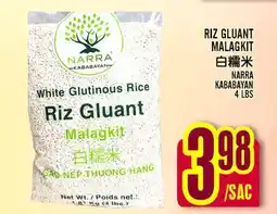 Marché Lian Tai RIZ GLUANT MALAGKIT offer