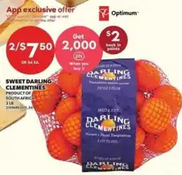 Loblaws Darling clementines offer