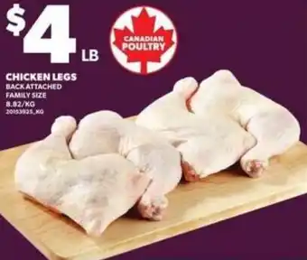 Loblaws Canadian Poultry chicken legs offer