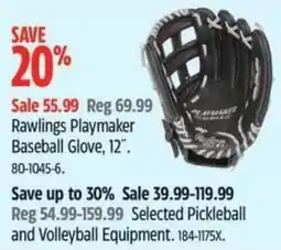 Canadian Tire Rawlings Playmaker Baseball Glove offer