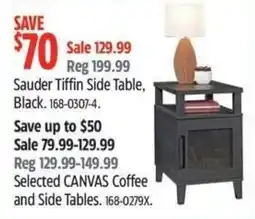 Canadian Tire Sauder Tiffin Side Table offer