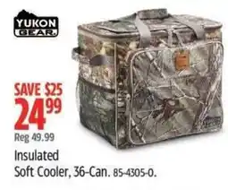 Canadian Tire Yukon Gear insulated soft cooler offer