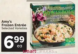 Quality Foods Amy's frozen entrée offer