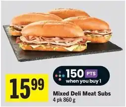 Foodland Mixed Deli Meat Subs offer