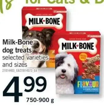 Fortinos Milk-Bone dog treats offer
