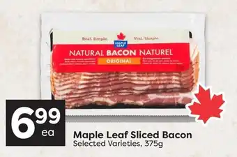 Quality Foods Maple Leaf Sliced Bacon offer