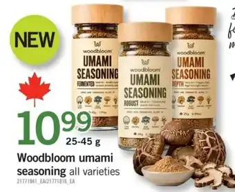 Fortinos Woodbloom umami seasoning offer