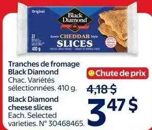 Walmart Black Diamond cheese slices offer