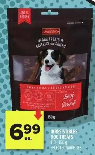 Irresistibles dog treats