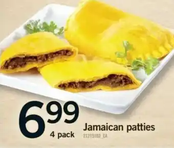 Fortinos Jamaican patties offer