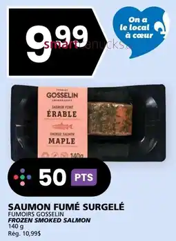 Rachelle-Bery Grocery Fumoirs Gosselin frozen smoked salmon offer