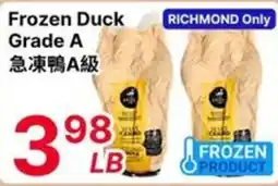 88 Supermarket Frozen Duck Grade A offer