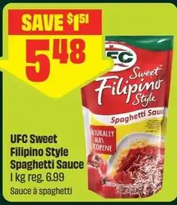 Chalo FreshCo UFC Sweet Filipino Style Spaghetti Sauce offer