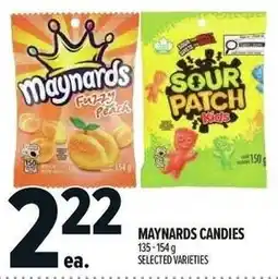 Metro Maynards candies offer