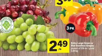 Foodland Grapes offer