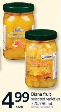 Fortinos Diana fruit selected varieties offer