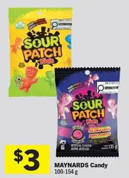 Foodland Maynards candy sour patch kids offer