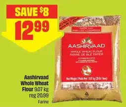 Chalo FreshCo Aashirvaad Whole Wheat Flour offer