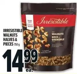 Metro Irresistible walnuts halves & pieces offer