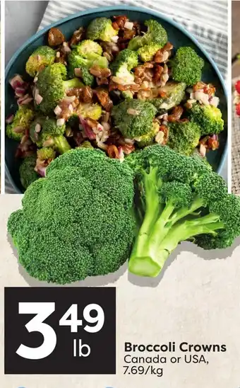 Quality Foods Broccoli Crowns offer