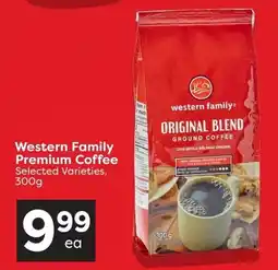 Quality Foods Western Family Premium Coffee offer