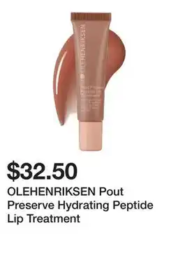 Sephora OLEHENRIKSEN Pout Preserve Hydrating Peptide Lip Treatment offer