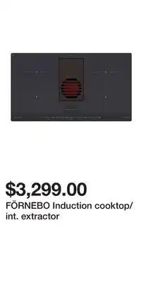 IKEA FÖRNEBO Induction cooktop/int. extractor offer