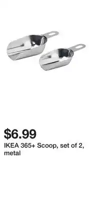 IKEA IKEA 365+ Scoop, set of 2, metal offer