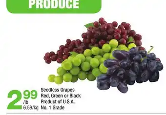 Highland Farms Seedless Grapes offer