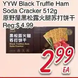 Foody Mart YYW Black Truffle Ham Soda Cracker offer