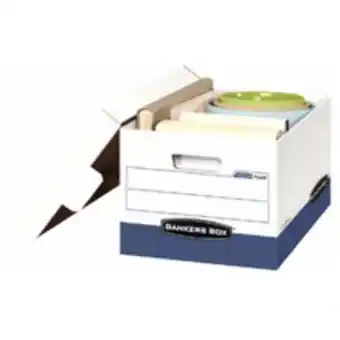 Staples Bankers Box R-Kive Heavy-Duty Storage Boxes offer
