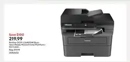 Staples Brother DCP-L2640DW Business-Ready Monochrome Multifunction Laser Printer offer