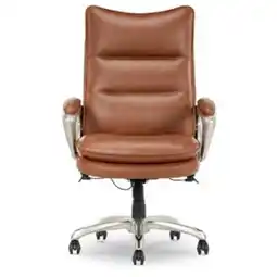 Staples La-Z-Boy Jenkins Executive Chair Camel offer