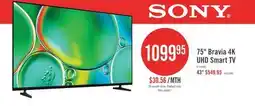 The Brick SONY 43 Bravia 2 LCD 4K UHD Smart Google TV (K43S20M2) - 2025 Model offer
