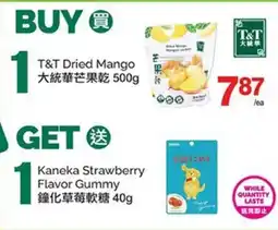 T&T Supermarket T&T DRIED MANGO offer