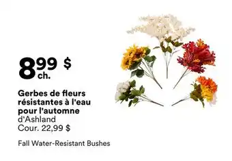 Michaels Gerbes de fleurs résistantes à l'eau pour l'automne d'Ashland offer
