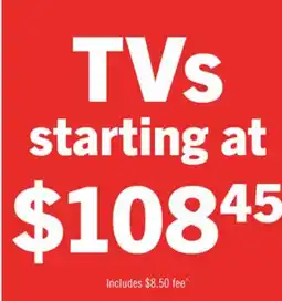The Brick TVs offer