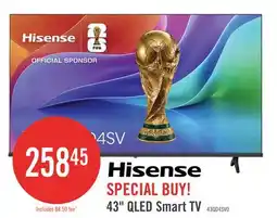 The Brick Téléviseur intelligent QLED Hisense QD4SV FHD de 43 po (43QD4SV) - modèle 2026 offer